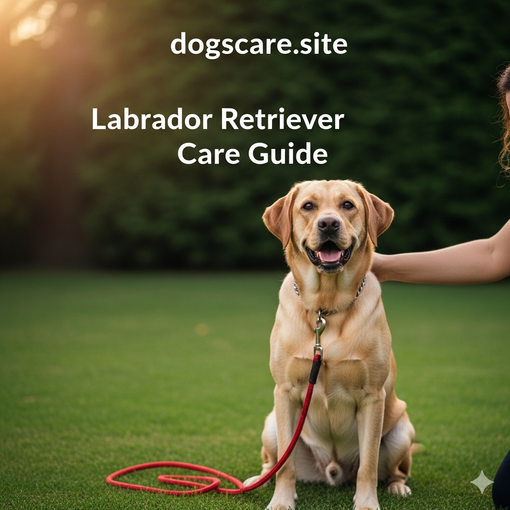Labrador Retriever Care Guide 2025 – Training, Diet & Health Tips