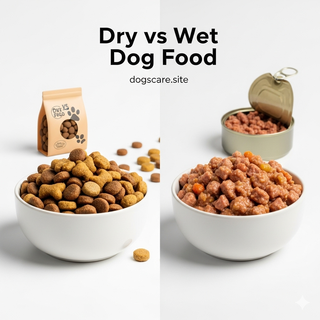 Dry vs Wet Dog Food 2025 –Best Healthier Choice for Your Dogs