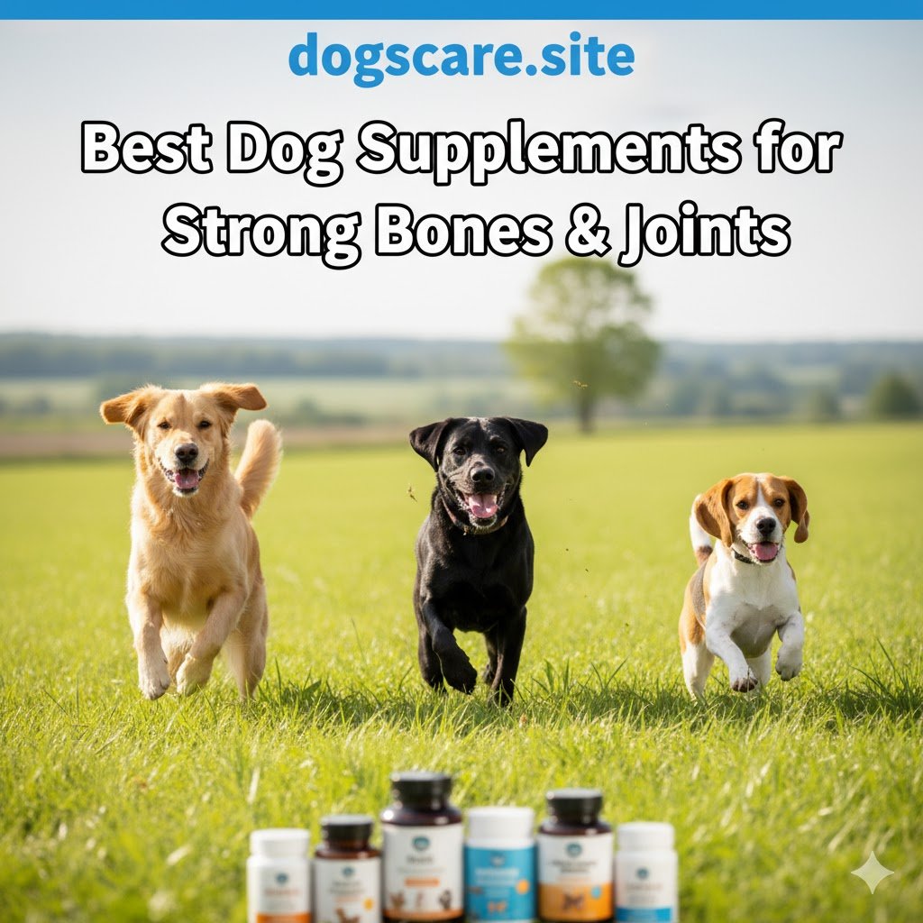 Best Dog Supplements for Strong Bones & Joints 2025