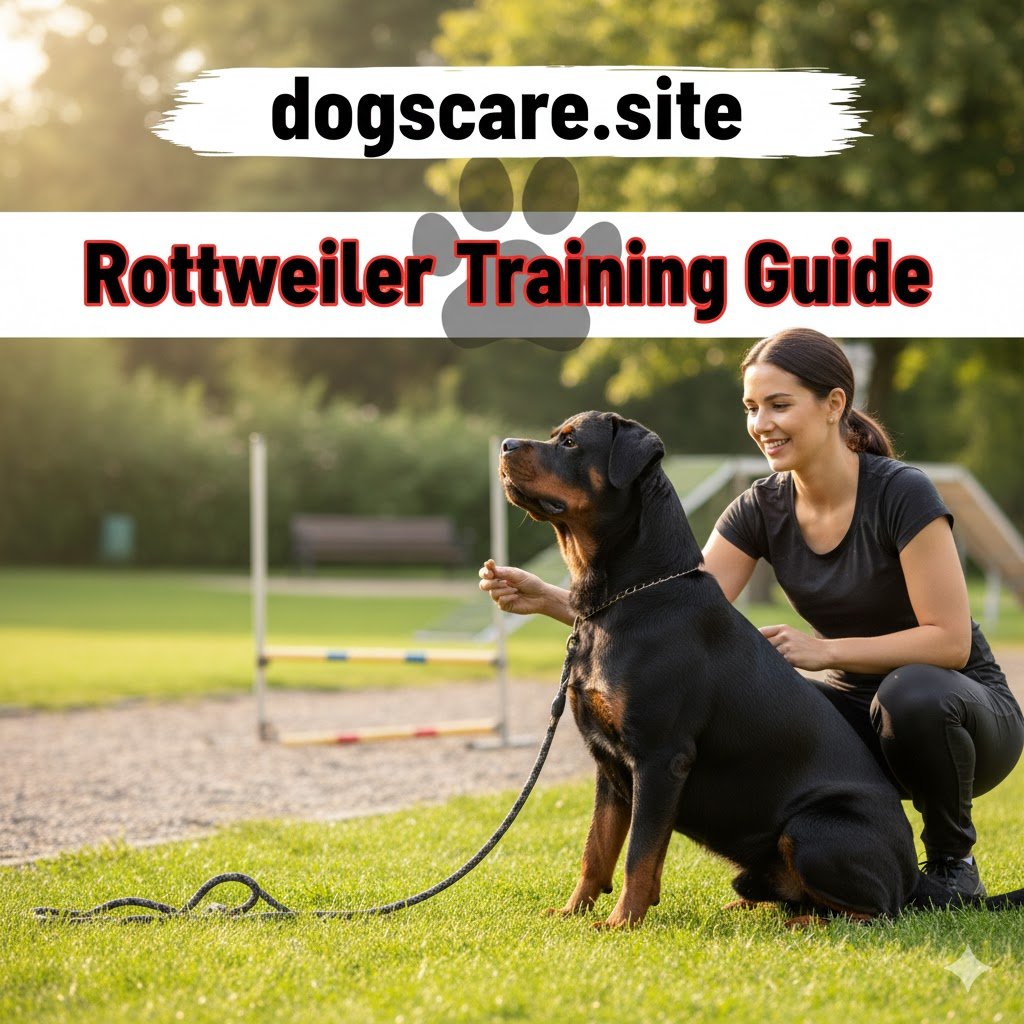 Rottweiler Training Guide 2025 – Raise a Confident Dog